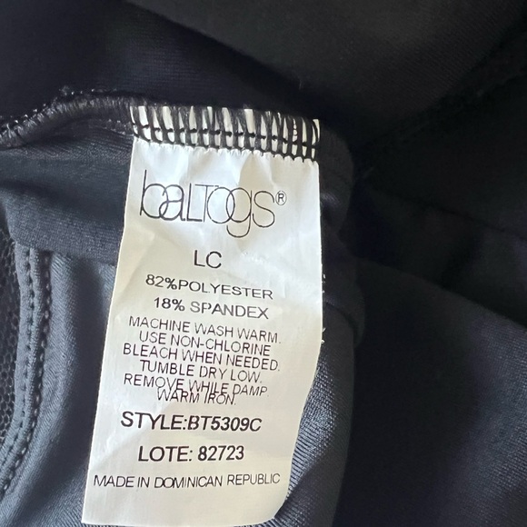 Baltogs Shirred Halter Leotard - Picture 5 of 5